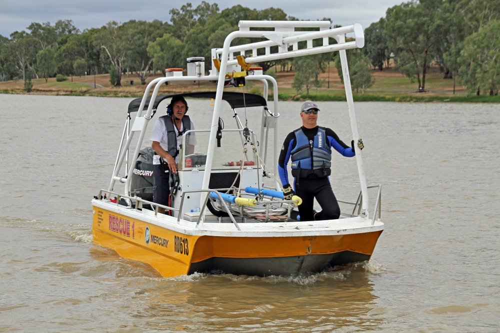 Rescue 1 repowered with Mercury FourStroke